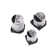 Chip SMD Aluminum Electrolytic Capacitor 47UF 16V 25V 35V 50V Chip Electrolytic Capacitor