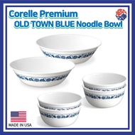 Corelle Premium OLD TOWN BLUE Large Noodle Bowl 4p Set/Corelle USA /Salad Bowl/Ramen Bowl/ramen bowl