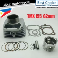 Motorcycle Engine Cylinder Kit 62mm big bore TMX 155 Cylinder Block Kit plug and play