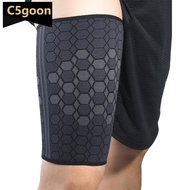C5GOON 1PC Professional High-Elastic Compression Thigh Support Prevents Muscle Strain Nylon Protecti