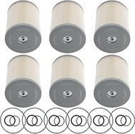 maXpeedingrods 6Pcs FS19915 Fuel Filter Water Separator Compatible With Detroit Diesel Engine DD13 D