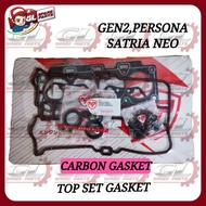 TOP SET GASKET (CARBON) PROTON GEN2 S4PH / PERSONA / WAJA CAMPRO / SATRIA NEO