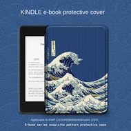 Kindle Protective Case Kanagawa Wave E-Book paperwhite4 Trendy oasis3/2 Migu kpw1 Shell A3IH