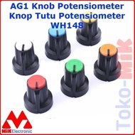 AG1 KNOB POTENSIO METER KNOB KNOB CAP POTENSIOMETER WH148 AG1