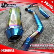 Racing exhaust pnp klx dtracker crf wr155 original 86 racing exhaust
