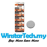 2pcs Maxell LR44 A76 AG13 L1154 G13 Micro Alkaline Button Cell Battery