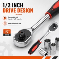 24-Tooth Wheel Wrench Size 1/2 Inch Quick Release Socket Made Of Chrome Vanadium Steel A Tool For Re