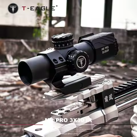 T-Eagle MR Pro 3x30IR Compact Lunettes Hunting Rifle Scope Optical Sight Airgun Riflescope With One-