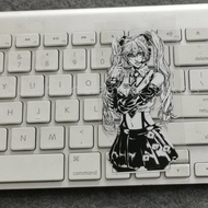 MiKu Mirai Reflection Sticker Đồ Dùng Xe Hơi Chống Nước Phản Quang Sáng Tạo Cho Điện Thoại Di Động V