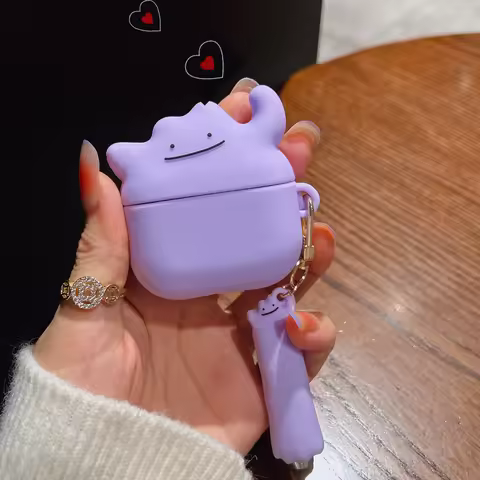 For Airpods Pro 3 Cute 3D Ghost Earpods Case for Airpods 1 2 3 4 Pro 2 Wireless Earphone Cover Monst