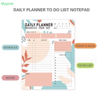 Mypink Planner Notebook Exquisite Easy Page Turning Notepad Smooth Wrig Notebook For Home School Office SG