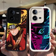 N119 Naruto Uzumaki Silicone Black White Casing for VIVO Y28 Y28s Y17S V25E iQOO Z9 Z9X V25 Y400 V60