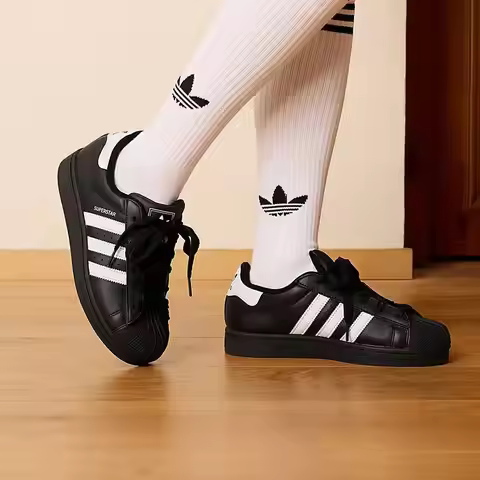 ADIDAS SUPERSTAR II SHOES Board Shoes Black For Unisex JI0079 Authentic Free Shipping