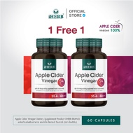[Buy 1 Get 1 Free]Apple Cider Vinegar Apple [1 Bottle 60 Capsules] Iherb Brand [B6]