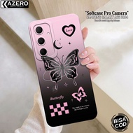KAZERO - Case Samsung Galaxy A35hp - Fashion Case Aesthetic - Pro Camera - Samsung Galaxy A35 Softca