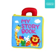 () Beiens Baby 3D Cloth Book / Baby Early Learning 3D Cloth Books-DT