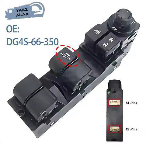 Window Control Switch for Mazda CX3 2017-2021 DK 2017-2020 DG4S-66-350 Front Left Electric Power Gla