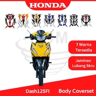 HONDA Dash 125 Fi 2020 V1 Fuel Injection Full Body Cover Set Coverset Color Parts Dash125 Red Black 