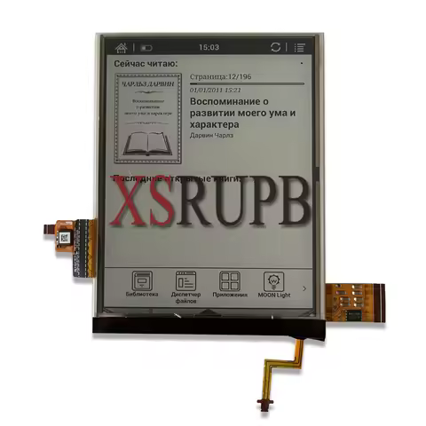 6 inch ed060kd1 lcd and touch screen With backlight For ONYX BOOX Darwin 4 reader matrix DISPLAY For