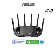 ASUS TUF Gaming BE6500 Dual Band WiFi 7 (802.11be) Extendable Gaming Router, Quad 2.5GbE ports, 3-st
