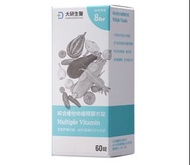 「議價不回 無誠勿擾」台灣直送 台灣製造 大研生醫 綜合維他命緩釋膜衣錠 加葉黃素+蕃茄紅素-8小時長效釋放 (60顆/罐）