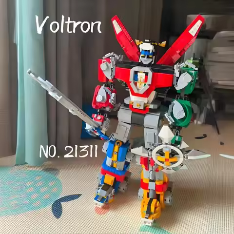 2321PCS 21311 Voltron Deformable Model 5 In 1 Bricks Defender of The Universe Building Blocks For Ki