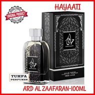(HAYAATI) ARD AL ZAAFARAN  Perfume EDP 100 ml From UAE.