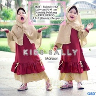 Syari sally kids/Baju Gamis Anak / Maxi Dress Anak / Syarii Anak /