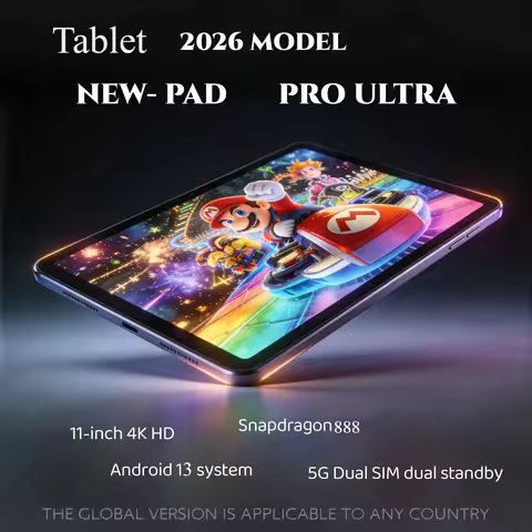 2026 New Original Global Edition Tablet PC Pad 7 Pro Ultra with Snapdragon 888 Android 13 HD 4K 16GB