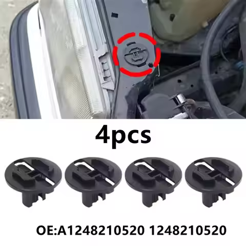 4pcs 1248210520 Headlight Fastener Clip for Mercedes Benz W124 300CE E420 E320 E300 260E 300E 400E 5