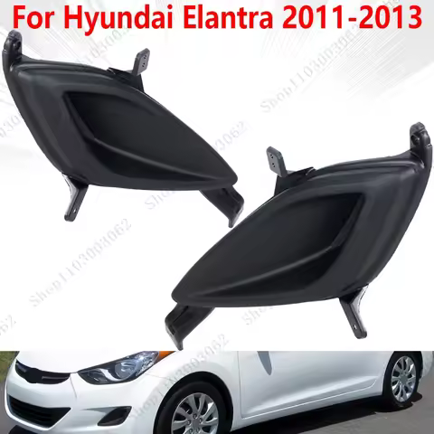 Fog Light Cover Front Bumper Headlight Foglamp Trim Part Car Accessories For Hyundai Elantra 2011 20