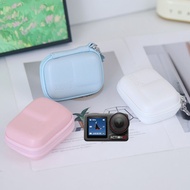 （不含相机）适用于 Ac' Tion3/4/5Pro运动相机收纳盒 PU登山扣可挂包Camera Storage Box Handheld Sports Camera Hard Case Portab
