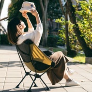 Silver Valley 極輕量鋁合金戶外露營折疊椅 - 軍綠