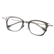 成色極佳 ▼ DITA DTX-450-A-04 STATESIDE- THREE Wellington 眼鏡，帶品牌標誌五金件，淨CLEAR灰色槍灰色鏡框，尺寸 51□21-145，演示鏡片，帶防塵
