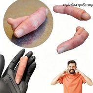 STYLEFIND Severed Finger Prop, Realistic Design Bloody Effect Bloody Finger Prop, Enhancing Atmosphe
