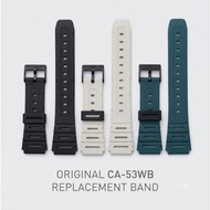 ORIGINAL CA-53WB REPLACEMENT BAND. RESIN MATERIAL. FREE TOOLS AND SPRING BAR.