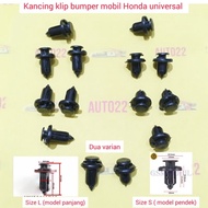 Button Clip Clove bumper fender fender fender Honda universal jazz CRV HRV brv mobillio city stream Civic Freed Etc