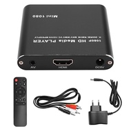 MKV 264 HDD Multimedia Player Full HD 1080P USB Media Player with SD Media TV Box Support RMVB WMV H