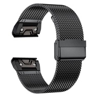 26mm 22mm 20mm Quick Fit Strap for Garmin Fenix 8 E 47mm 51mm 7X 7s Pro Fenix 6X 5Plus Stainless Ste