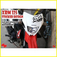 ☜ ❂ ✻ XRM 125 Sticker - XRM 125 Decals | Waterproof, Cut out Sticker, Designers Print Design