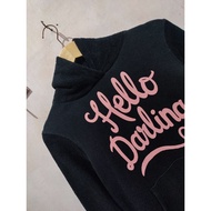 Uniqlo UT Black Sleeve Hoodie & Towel Hoodie