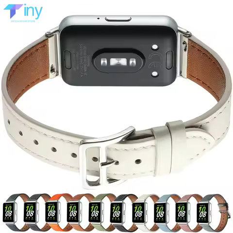 For Samsung Galaxy Fit 3 Leather Strap for samsung galaxy fit 3 Smart Watch Accessories Wristband fo