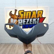 Win - Front Cover Vario 110 FI ESP Led K46 2014 - 2019 Matte Black