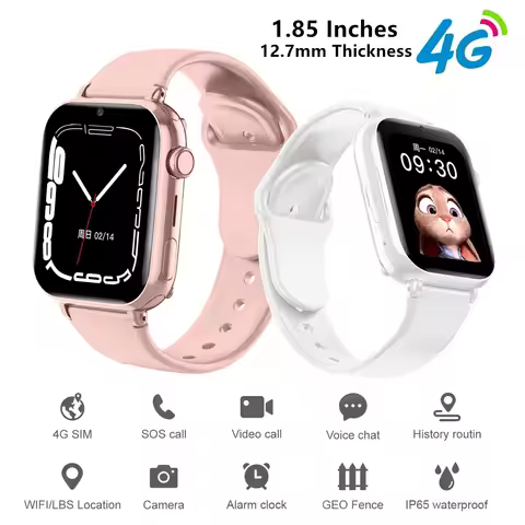 New Kid Digital Watches Call Kids Smart Watch Children GPS SOS Waterproof Smartwatch SIM Card Locati