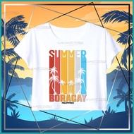 ∷ ▨ ▩ Boracay Shirt I Boracay crop top shirt  for teens and adults I Boracay Tshirt I summer shirt
