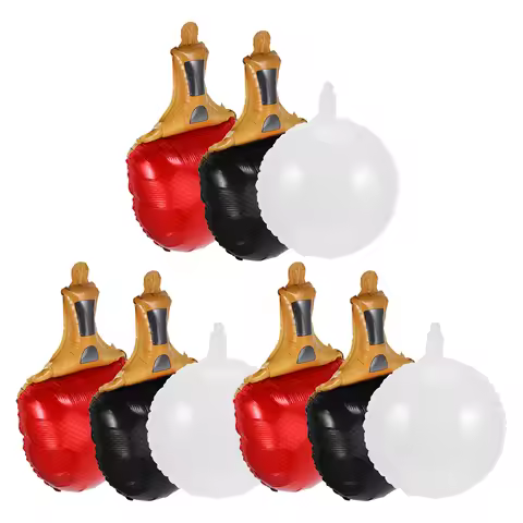 9pcs Table Reusable Foil Sports Theme Decorations For Birthday Party Carnival Game Events Indoor Out