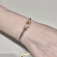 FRED FORCE 10 Bracelet 18K Gold Diamonds 滿鑽中型鏈繩 18K黃金 手鍊 手鏈 0B0071-6B0279