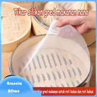 *Ready Stock*Food Grade Silicone Steamer Mat Round Bun Drawer Cloth Silicone Cage Cloth Thick Non-st