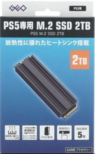 全新日本GEO M.2 M2 SSD 2TB NVMe PCIe Gen4 PS5