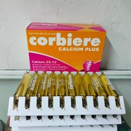 Corbiere Calcium PLUS Sanofi 30 tubes x 10ML Calcium tubes help supplement organic Calcium, vitamin 